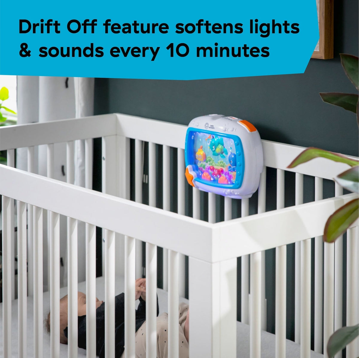 Baby Einstein Sea Dreams Soother Musical Crib Toy and Sound Machine R3C1 - product image 6