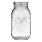 Ball Regular Mouth Quart Glass Mason Jar, 32-oz/946-mL, 8-pk L6H4 - product image 1