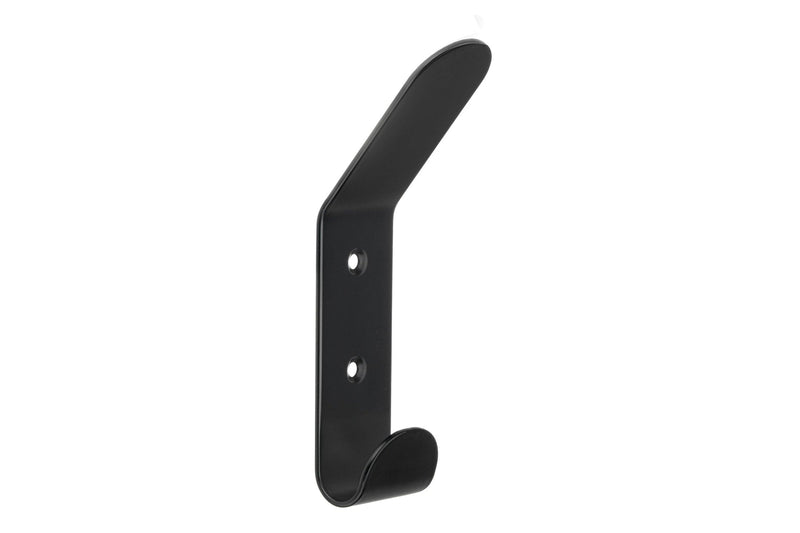 Metal Double Hook, Matte Black T4A4