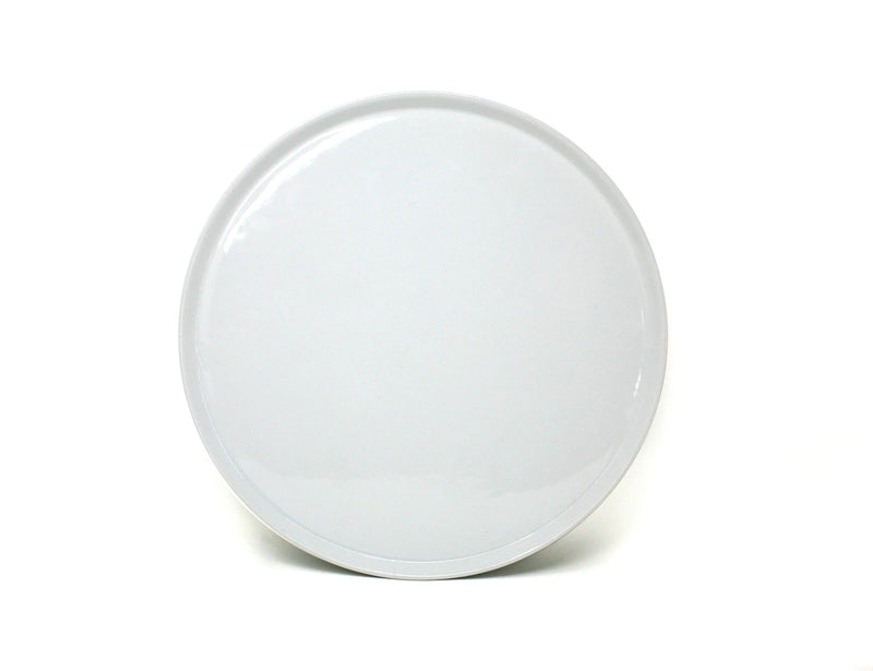 Round Platter, 30-cm, White Porcelain M0X1