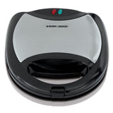 4-in-1 Round Compact Waffle Maker with Interchangeable Plates & Indicator Lights N2O2 - product image 3