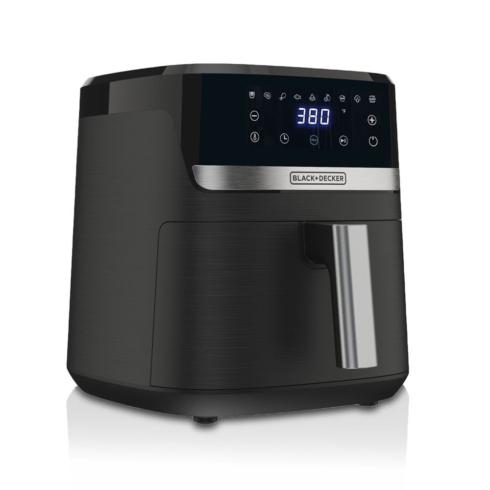 8-in-1 Digital Air Fryer with Non-Stick Cooking Basket, 6-qt V6K9 - product image 2