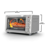 Crisp 'N bake 6-Slice Air Fryer Toaster Oven, Stainless Steel, 5 Cooking Functions I8E3 - product image 4