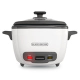 Rice Cooker & Non-Stick Steamer White, 16 Cups M5M8 - product image 1