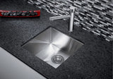 Quatrus R0 17-in Stainless Steel Undermount Bar Sink W4C0 - product image 2