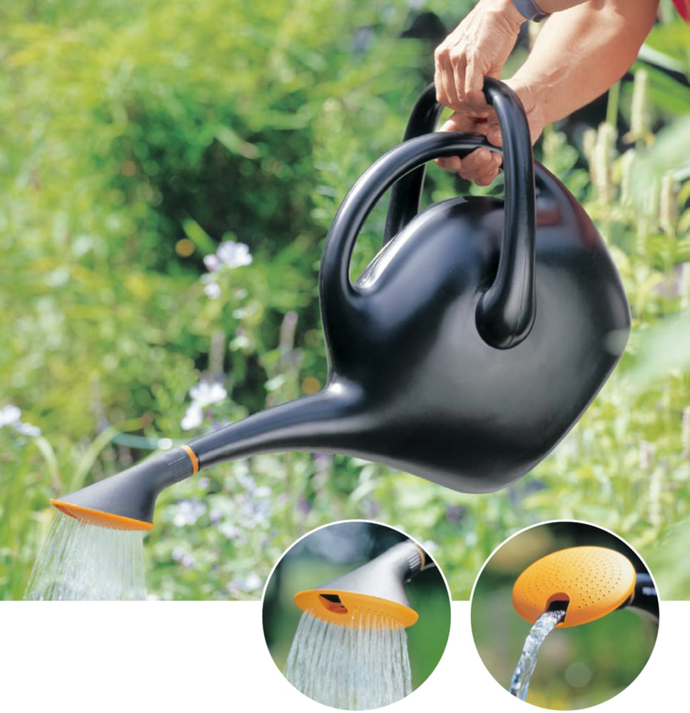 Easypour 2-in-1 Spout Watering Can with Dual Handle, 9.8-L, (2.6 US gal) Black S0Y1 - product image 4