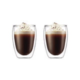 Double Wall Clear Glass Mugs, 11.8-oz, 2-pk K2C1 - product image 1