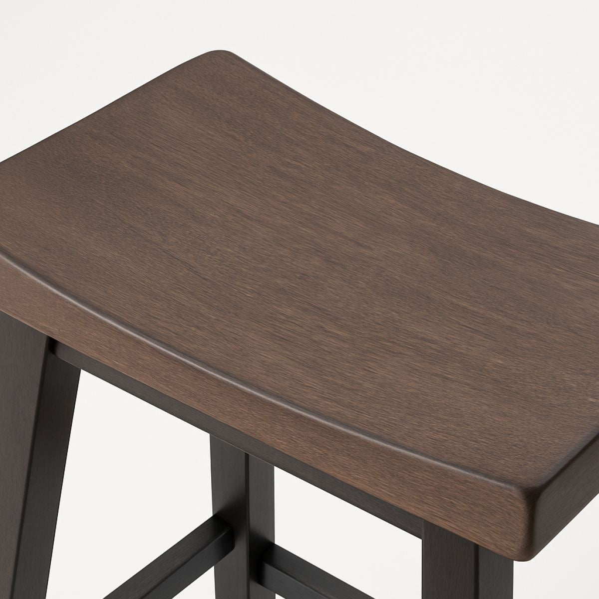 Arnold Oak/Dark Grey Counter/Bar Stool with Back Rest, 2-pc R7A6 - product image 2