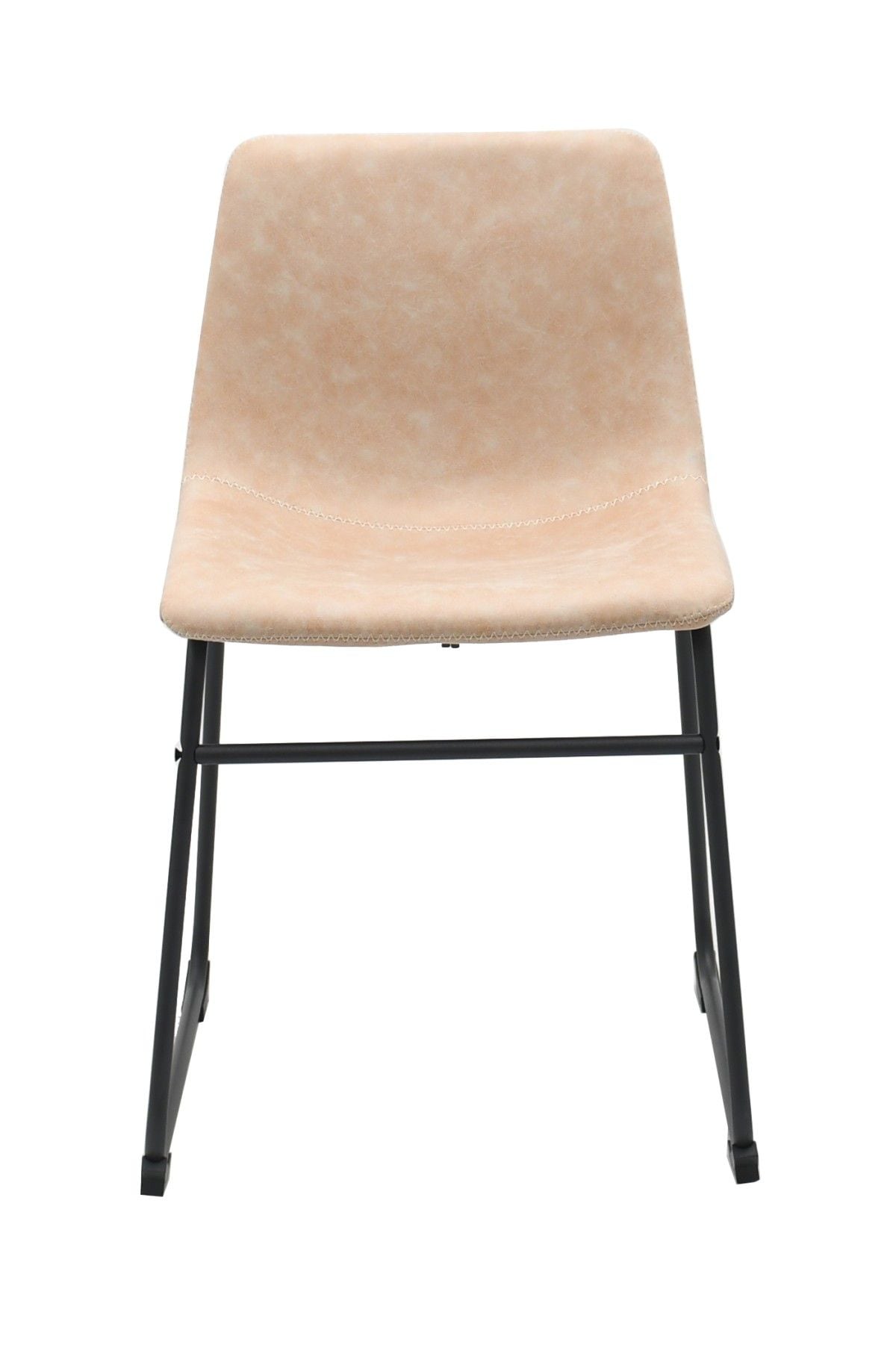 Rachel Vintage Beige Fabric Upholstered Dining Chair, 2-pc Q7H3 - product image 1