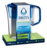 Elite Filter Pitcher with Smart Light Indicator, 10-Cup, Blue Tahoe P3W3 - product image 1