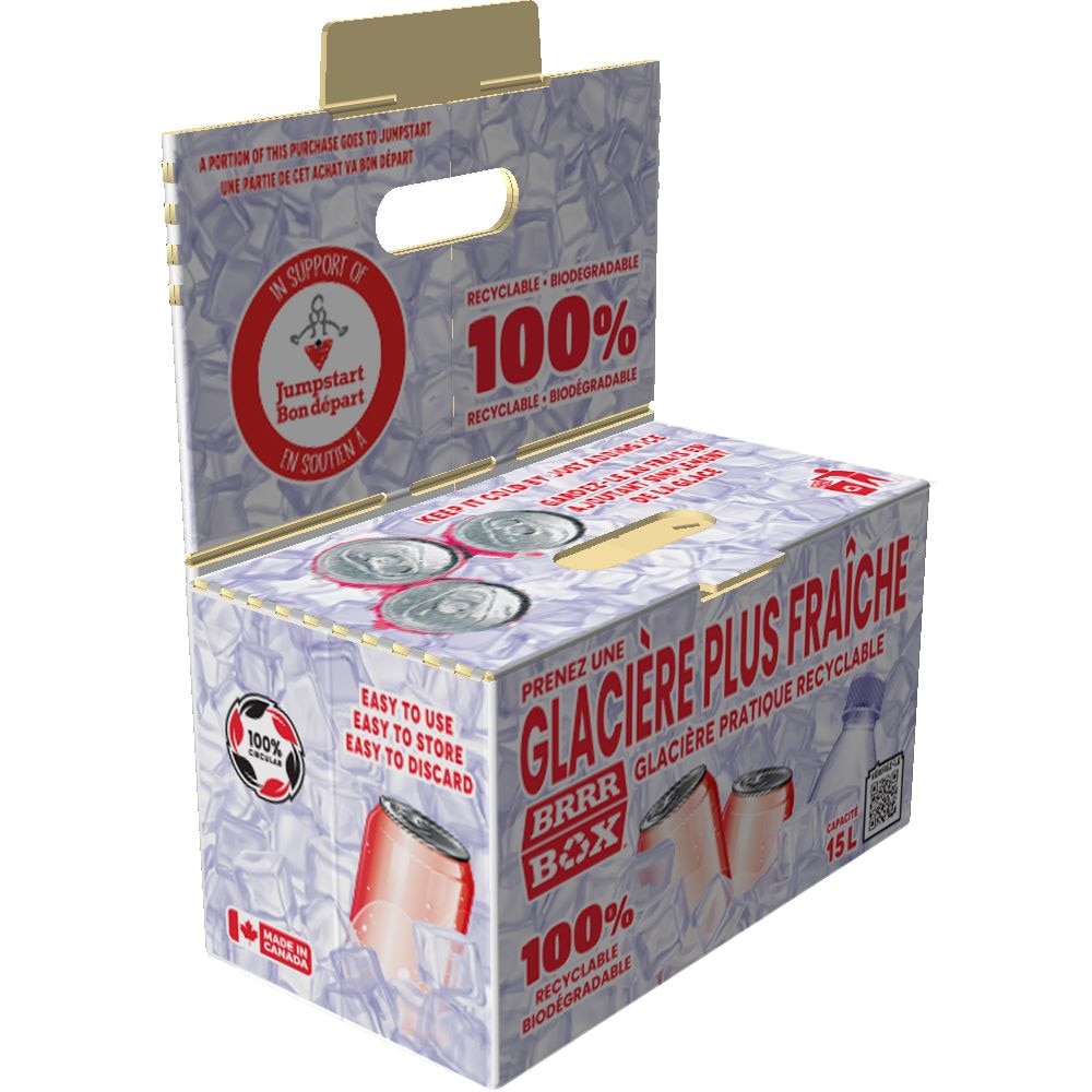 Box Recyclable Biodegradable Cooler, 15-L, White D6S3 - product image 1