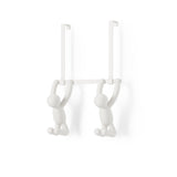 Over The Door Double Hook, White Q9N4 - product image 1