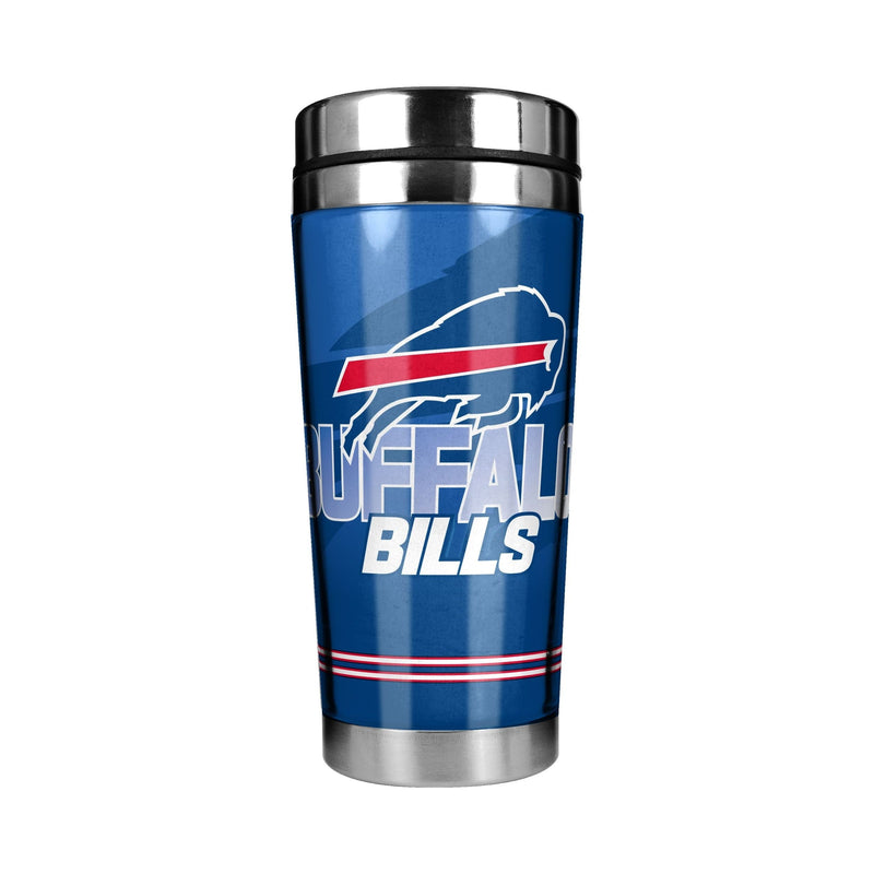 Bills Stainless Steel Travel Mug For Football Fans/Collectors, 16-oz W3E5