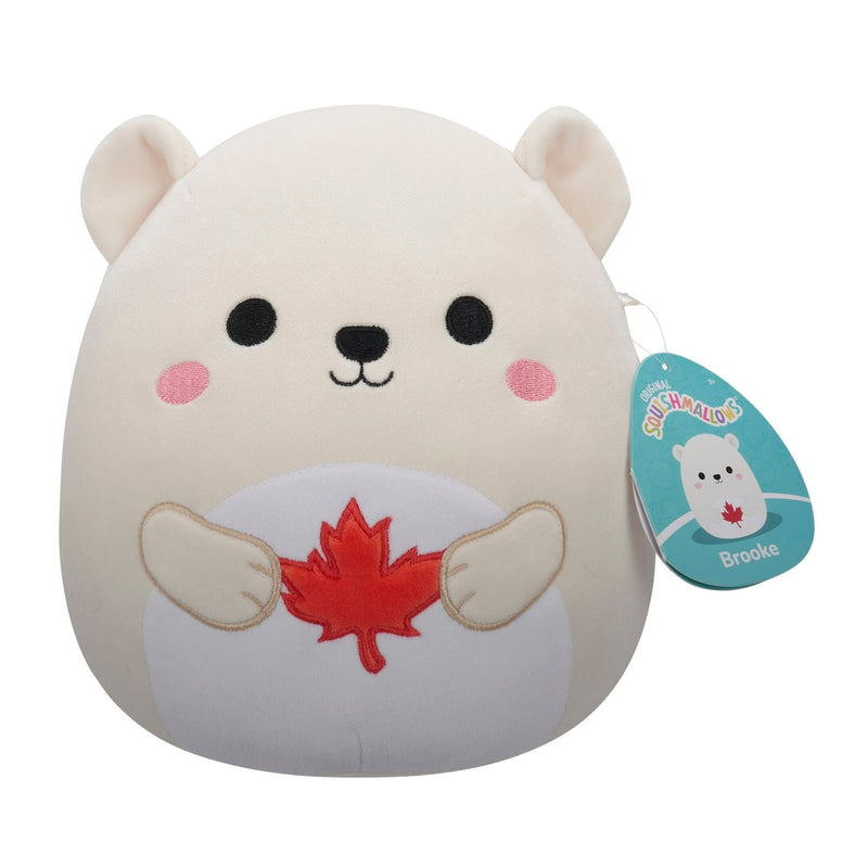 Day Squishmallow Polar Bear Plush, 8-in A4T7