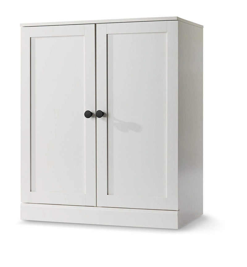 Bellevue Modular Stackable Storage Cabinet, White G0L8