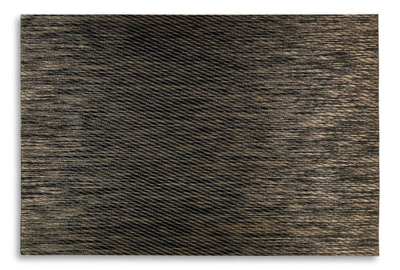 Birchmont Rectangle Vinyl & Polyester Placemats, 13-in x 19-in, 4-pk N9I8
