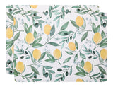 Citrus Rectangle Cork Placemat Set, Multi-Coloured, 11-in x 15-in, 2-pk V4C7 - product image 1