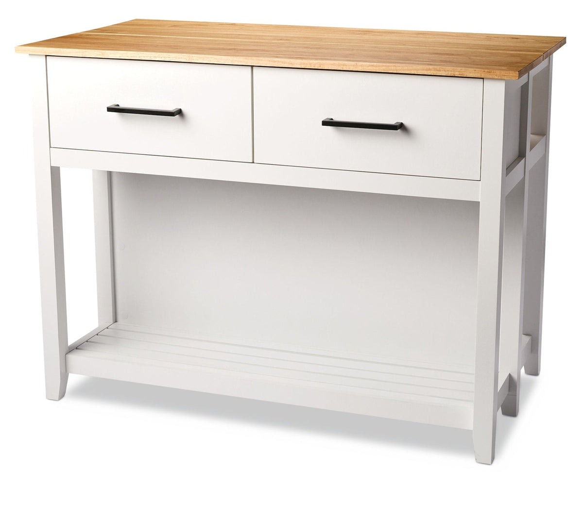 Conrich Kitchen Island, White J9G3 - product image 1