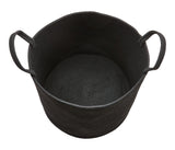 Finn Woven Cotton Rope Storage Basket, Black K8N0 - product image 1
