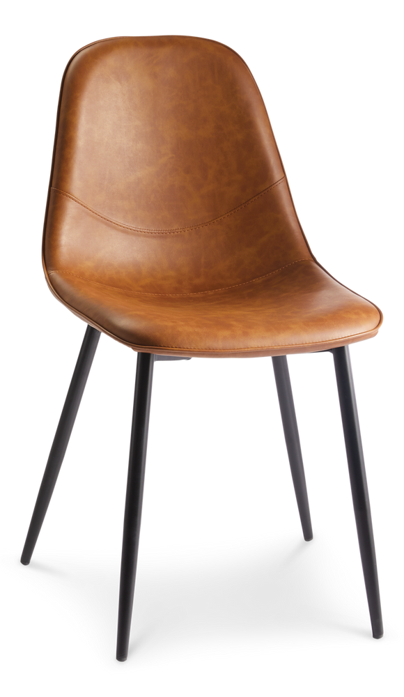Jordan Dining Chair, Cognac D1X4
