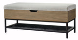 Leaside Upholstered Storage Bench L7D2 - product image 1