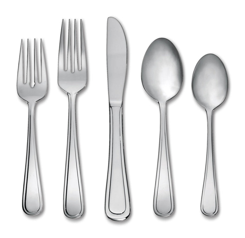 Madison Stainless Steel Flatware Set, Serves 10, 50-pc I4Z1