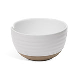 Noodle Bowl with Chopsticks Set, Serves 2, 4-pc, White Y0A8 - product image 4