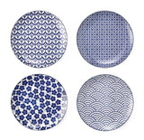 Patterned Porcelain Side Plates Serveware Set, 4-pk M6P2 - product image 1