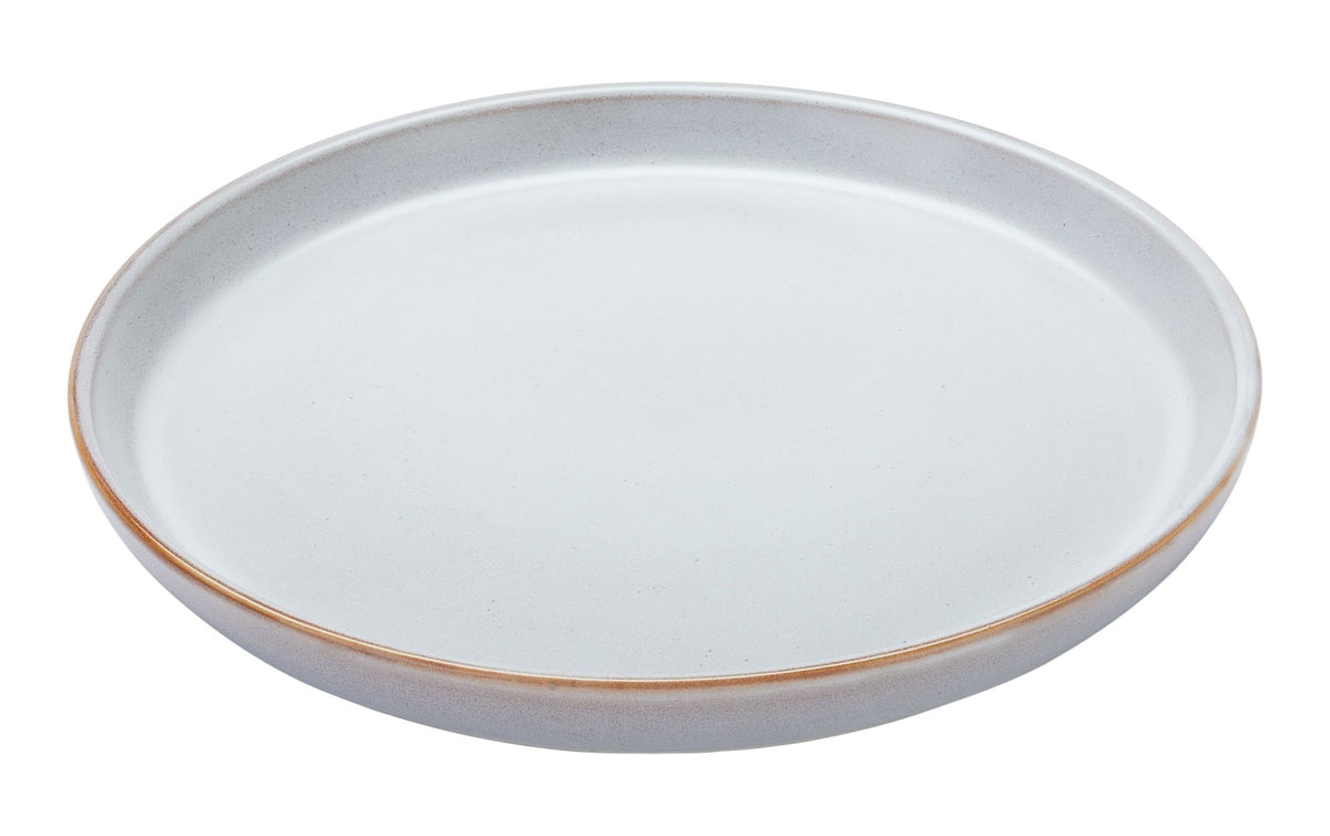 Reactive Glaze Side Plate, 1-pc, White Z7Q2 - product image 1