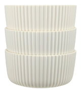 Small Ribbed Bowls for Outdoor Dining, 3-pk C4Z6 - product image 1