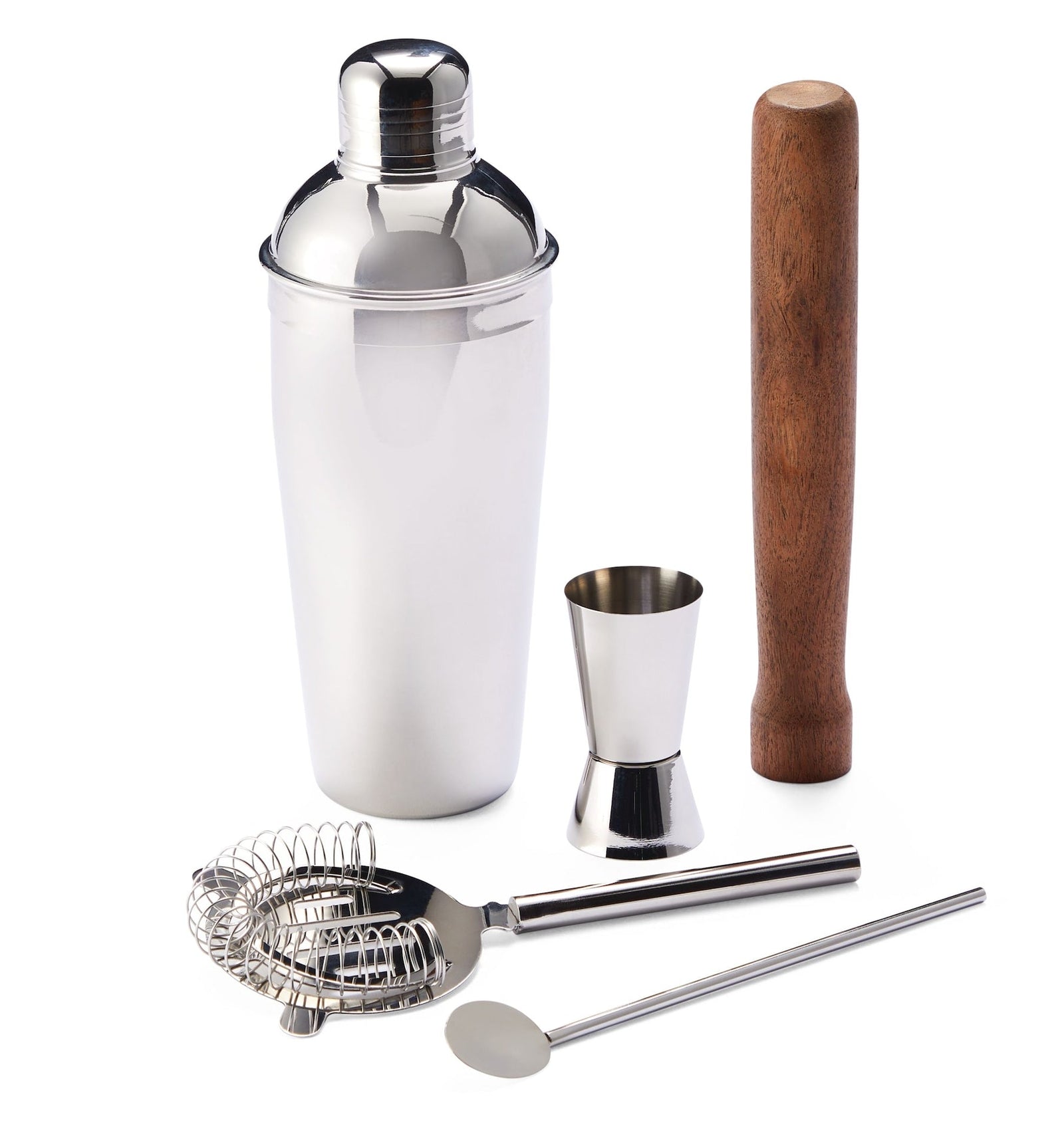 Stainless Steel Cocktail Making Set, 5-pc G5V5 - product image 1