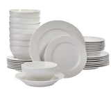 Westbrooke Stoneware Dotted Dinnerware Set, Serves 8, 32-pc, White P0L4 - product image 1