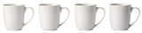 Whitworth Porcelain Mug Set, White, 4-pk W5Y5 - product image 1