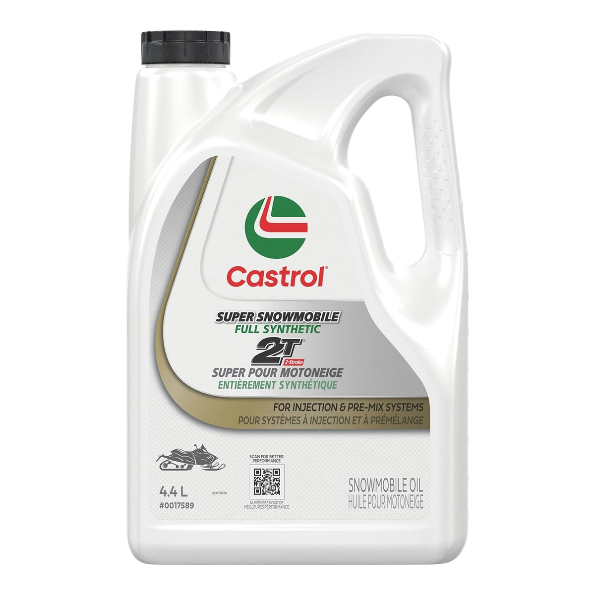 2 Stroke Snowmobile Full Synthetic Oil Jug, 4.4-L E0N6 - product image 1