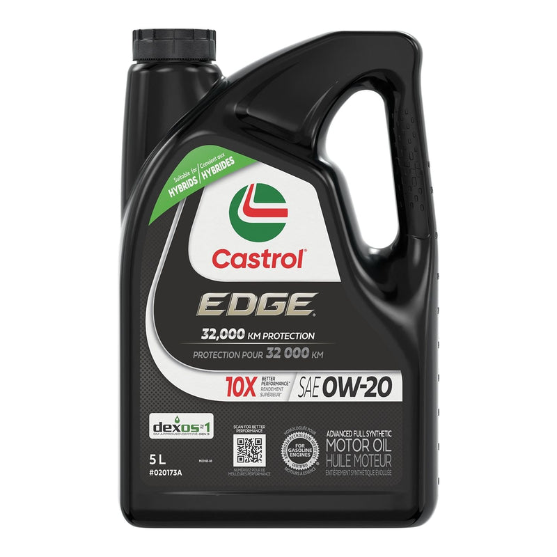 EDGE 0W20 Advanced Synthetic Engine/Motor Oil, 5-L M4B7
