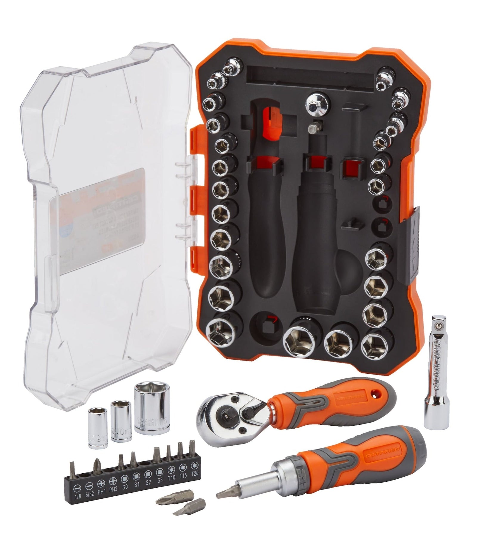 Home Repair Tool & Socket Set, 43-pc X3S7 - product image 3