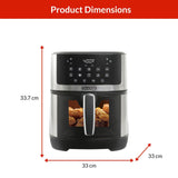 Air Fryer with LED Touchscreen Display, 7-qt N0D9 - product image 2