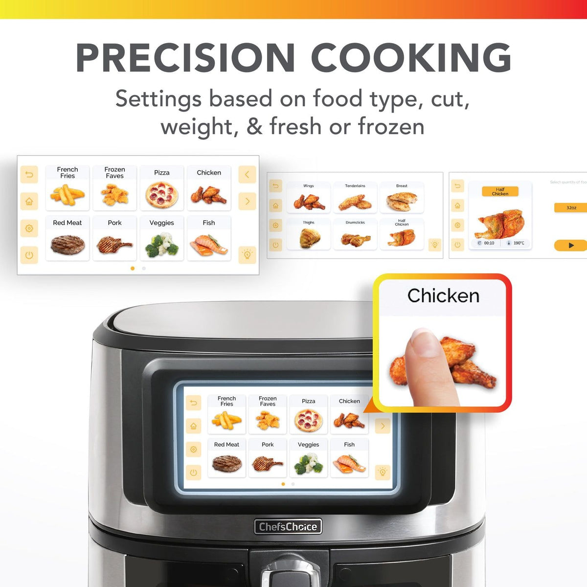 Air Fryer with TFT Touchscreen Display, 7-qt K5R1 - product image 7