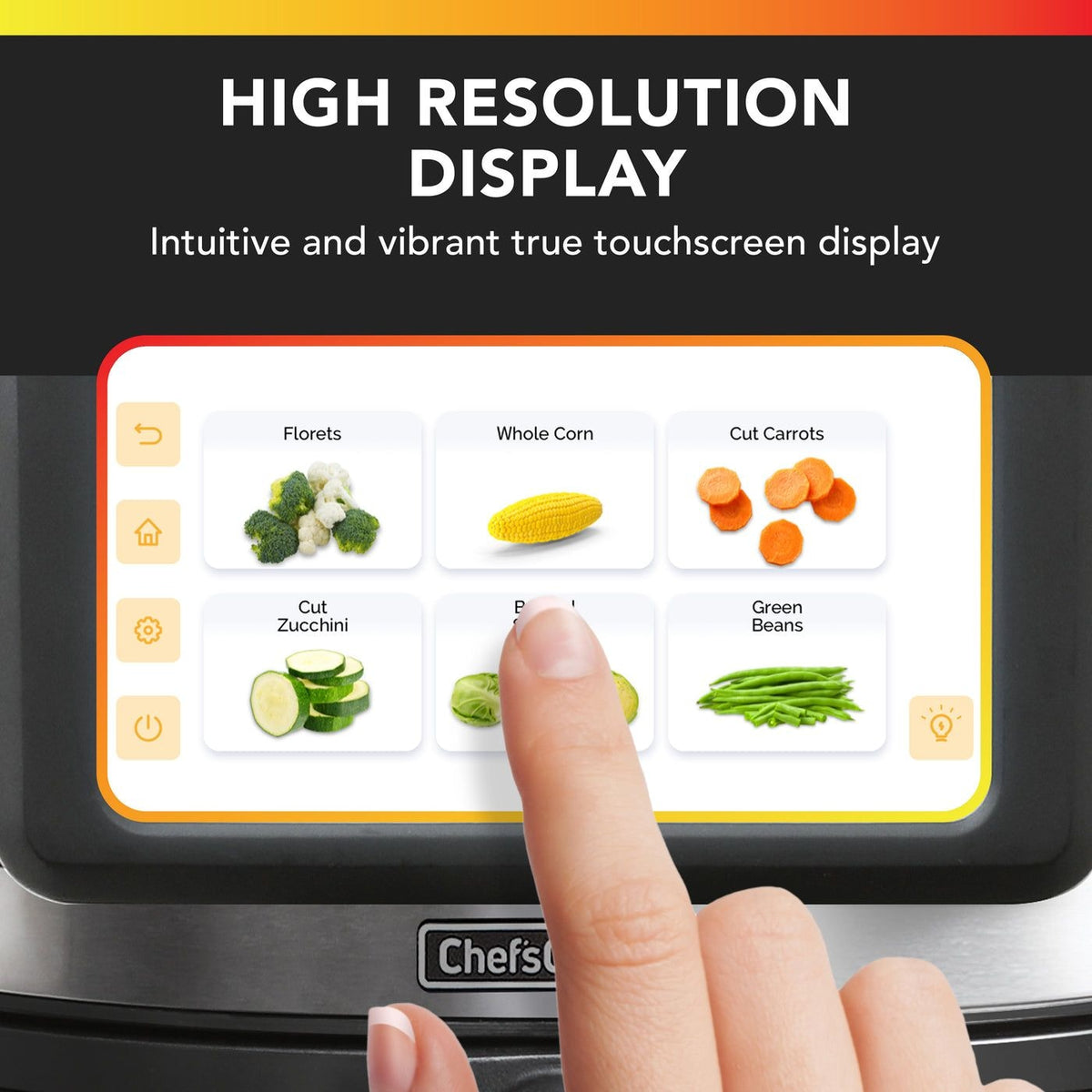 Air Fryer with TFT Touchscreen Display, 7-qt K5R1 - product image 8