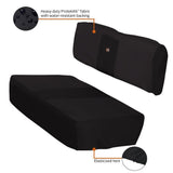 Classic Accessories QuadGear UTV Bench Seat Cover, Fits Kawasaki Mule (2015 Models & Older), Black M4N5 - product image 3