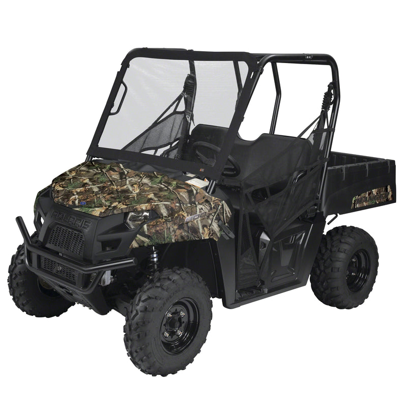 Classic Accessories UTV Front Windshield, Polaris Ranger Full, Black K5U4