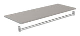 Modular Shelf & Hang Rod Kit, Taupe Q8Y7 - product image 1