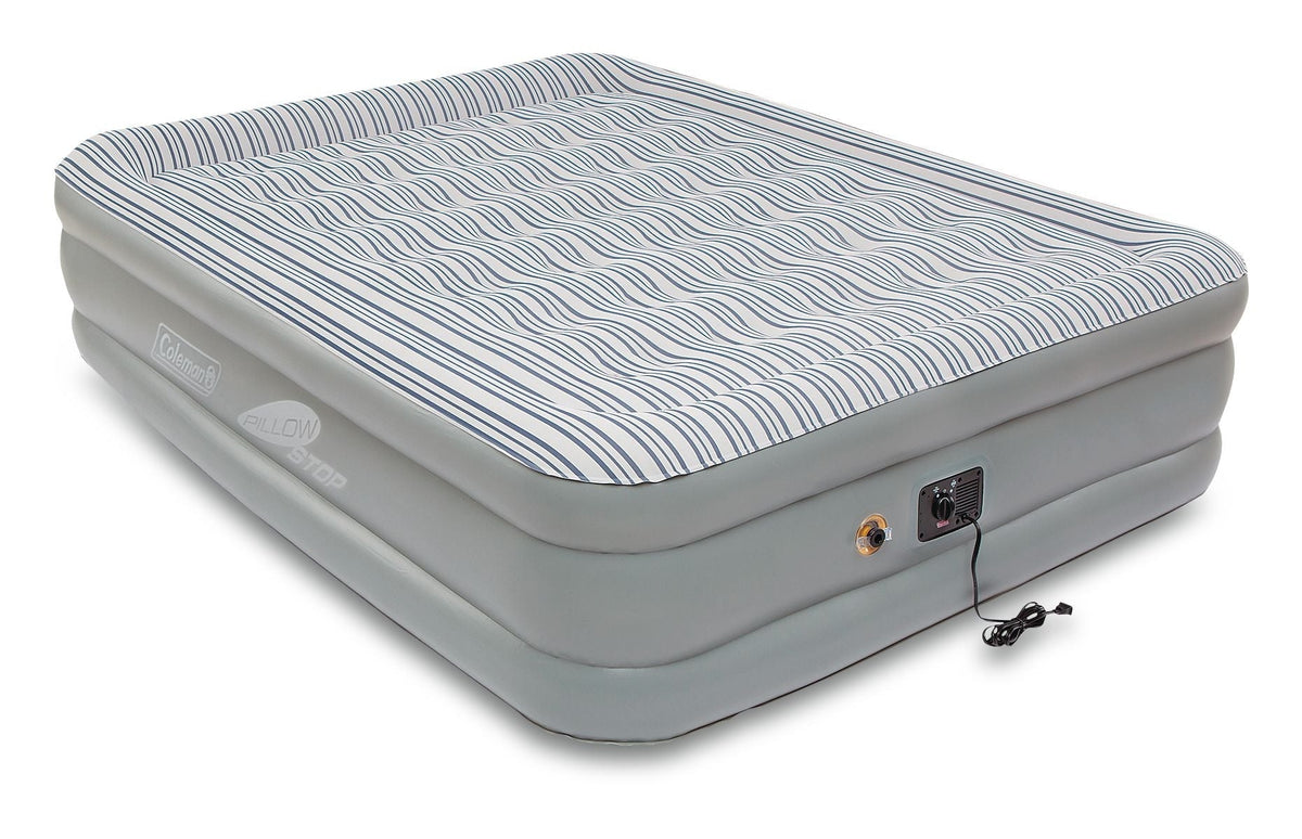 Queen SupportRest Elite Double-High Inflatable Air Mattress/Airbed with Built-In 120V Pump, Woods Outdoor Collapsible Folding Utility... B2Z6 - product image 1