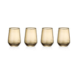 Home Harvest-Coloured Stemless Wine Glass Set, 4-pk X8T5 - product image 1