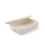 Kitchen White Non-Stick Stoneware Pan with Lid I4B9 - product image 1
