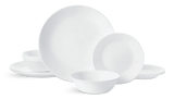 Winter Dinnerware Set, Serves 4, 12-pc, Frost White J7Q0 - product image 1