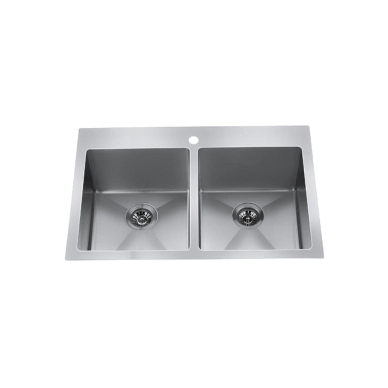 Dual Mount Double Bowl Sink K8H1