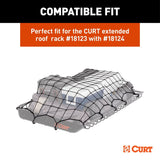 18219 Elastic Cargo Net with Hooks for Extended Roof Basket, 64 x 36-in I8Z3 - product image 5