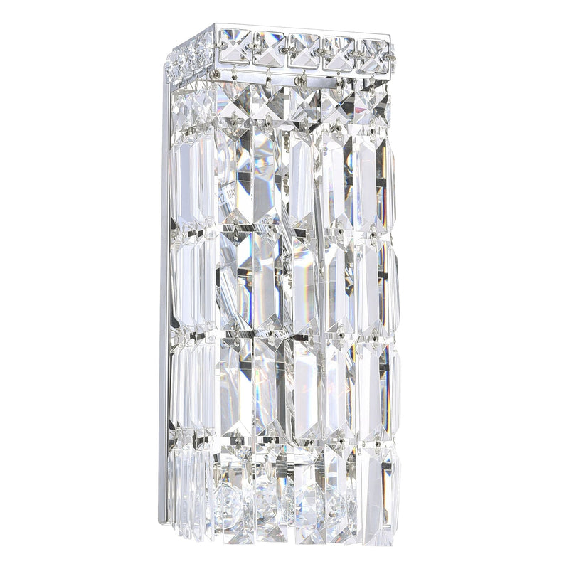 Lighting Colosseum Bathroom Sconce, Chrome G3T6