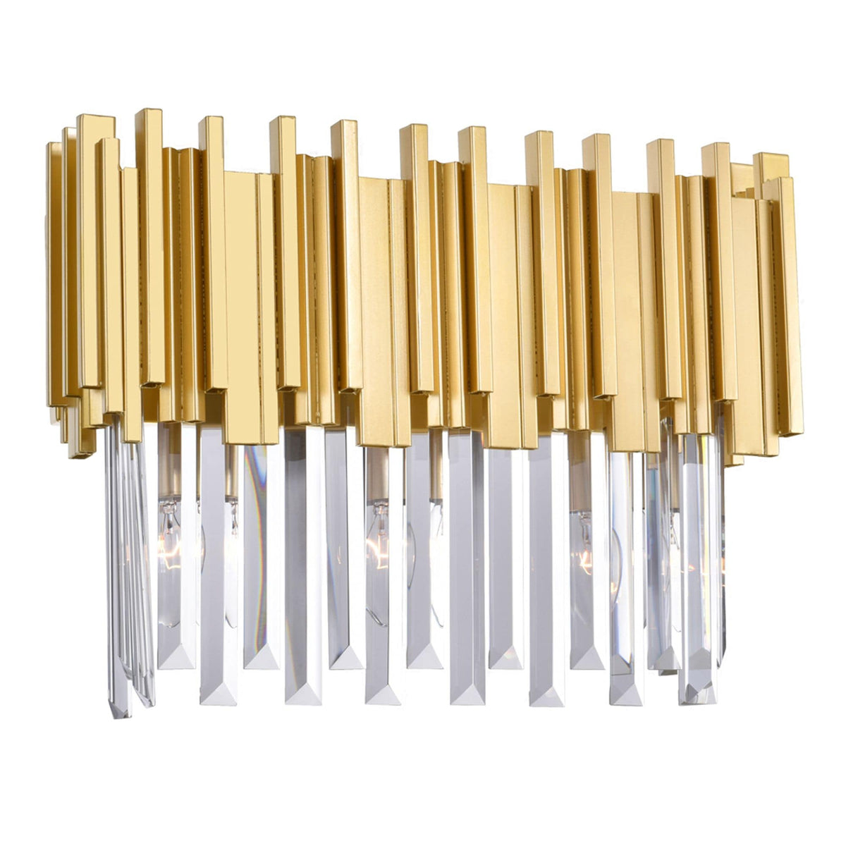 Lighting Deco 3-Light Medallion Gold Vanity Light L1M8 - product image 2